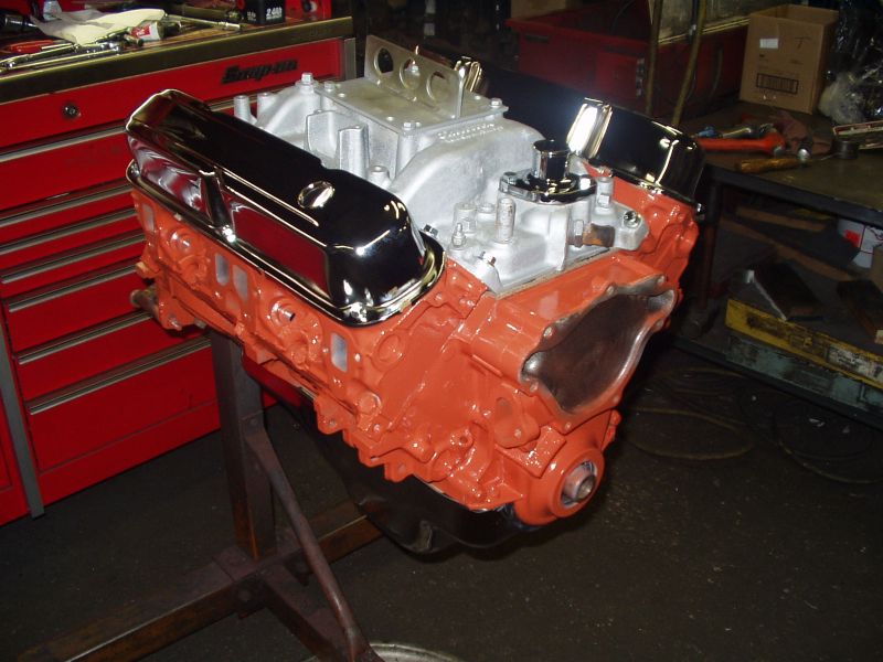 Chevy, Ford, Pontiac, and Oldsmobile performance crate engines