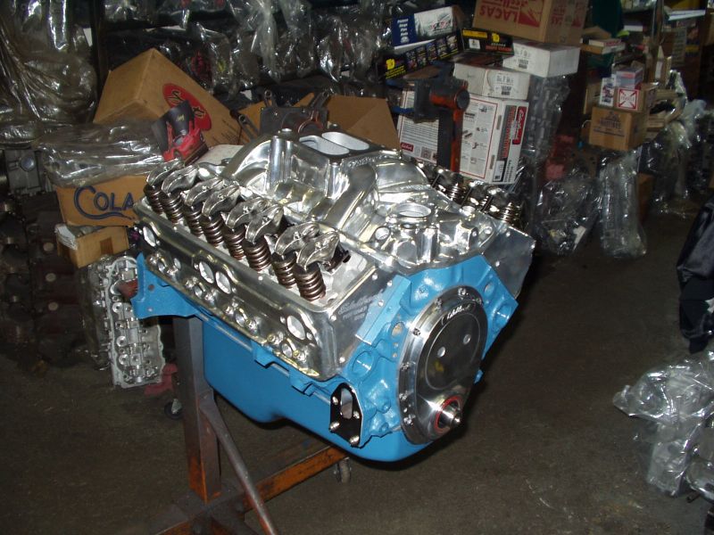Chevy, Ford, Pontiac, and Oldsmobile performance crate engines