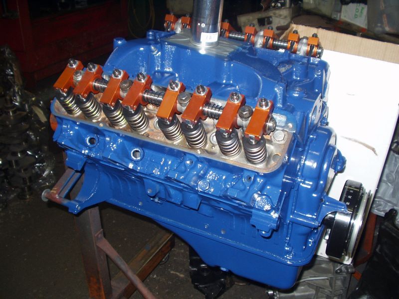 Chevy, Ford, Pontiac, and Oldsmobile performance crate engines