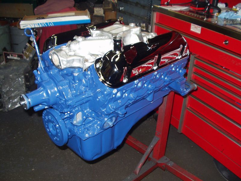 Chevy, Ford, Pontiac, and Oldsmobile performance crate engines